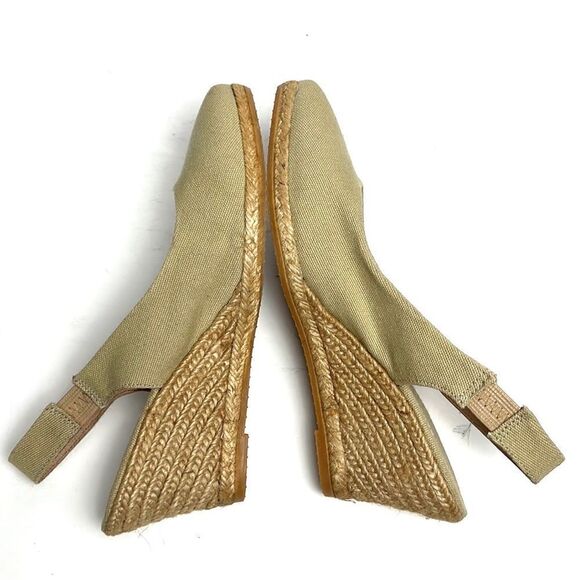 NWOB VISCATA Barcelona Canvas Sandal Wedged Canvas Espadrilles sz 38 US 6,5 - 7 - Picture 8 of 16